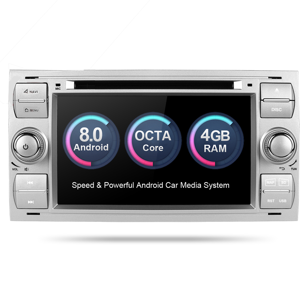 HTNAVI Car Multimedia Player For Ford Focus/Mondeo/Kuga/Connect/Transit/Fiesta 2005-2009