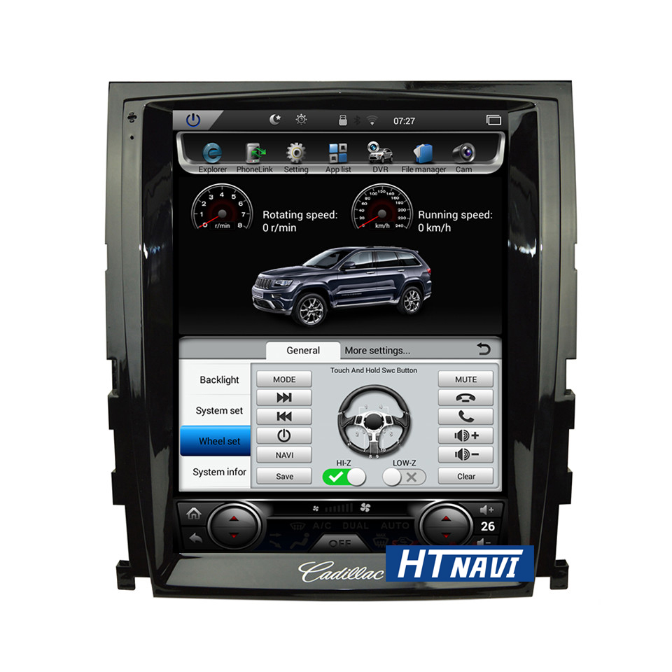 HTNAVI Car Multimedia Player For Cadillac Escalade 2007-2012