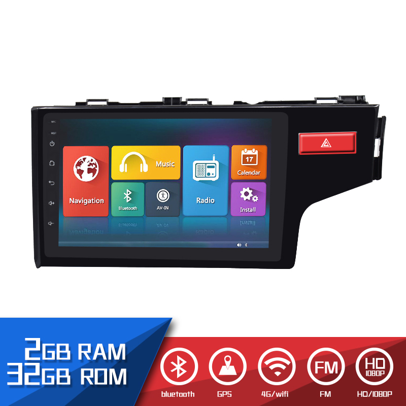 HTNAVI Car Multimedia Player For honda Fit 2014-2016