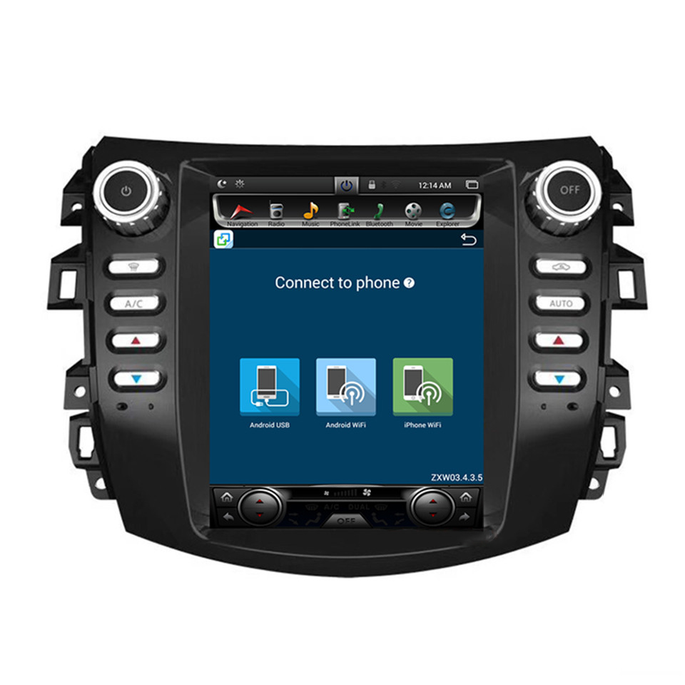 HTNAVI Car Multimedia Player For Nissan Navara 2017-2019