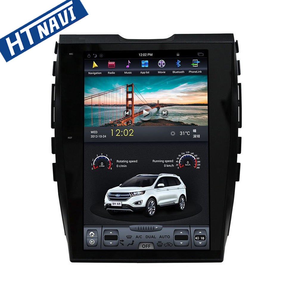 HTNAVI Car Multimedia Player For Ford EDGE 2015-2018