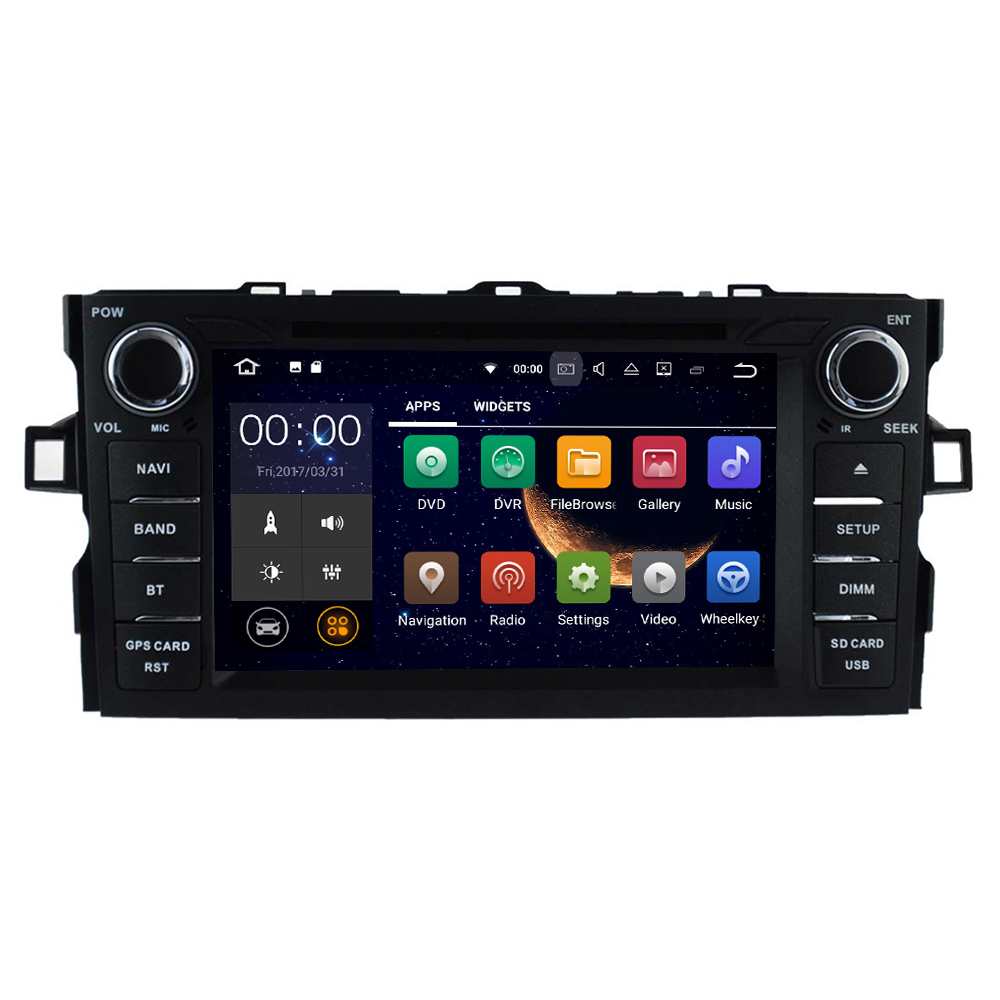 HTNAVI Auto-Multimedia-Player für Toyota Auris 2007-2012