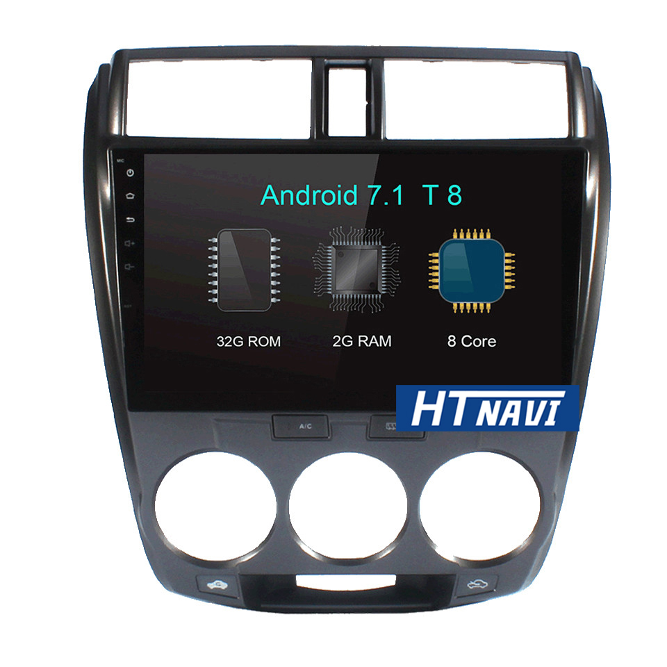 HTNAVI Car Multimedia Player For Honda City 2006-2008