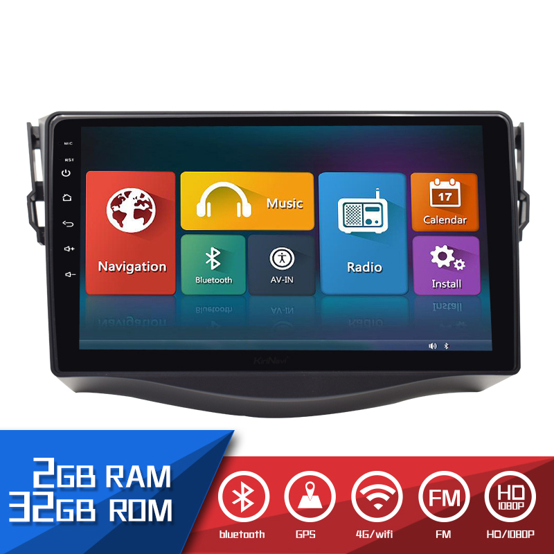 HTNAVI Car Multimedia Player For Toyota RAV4 2007-2013