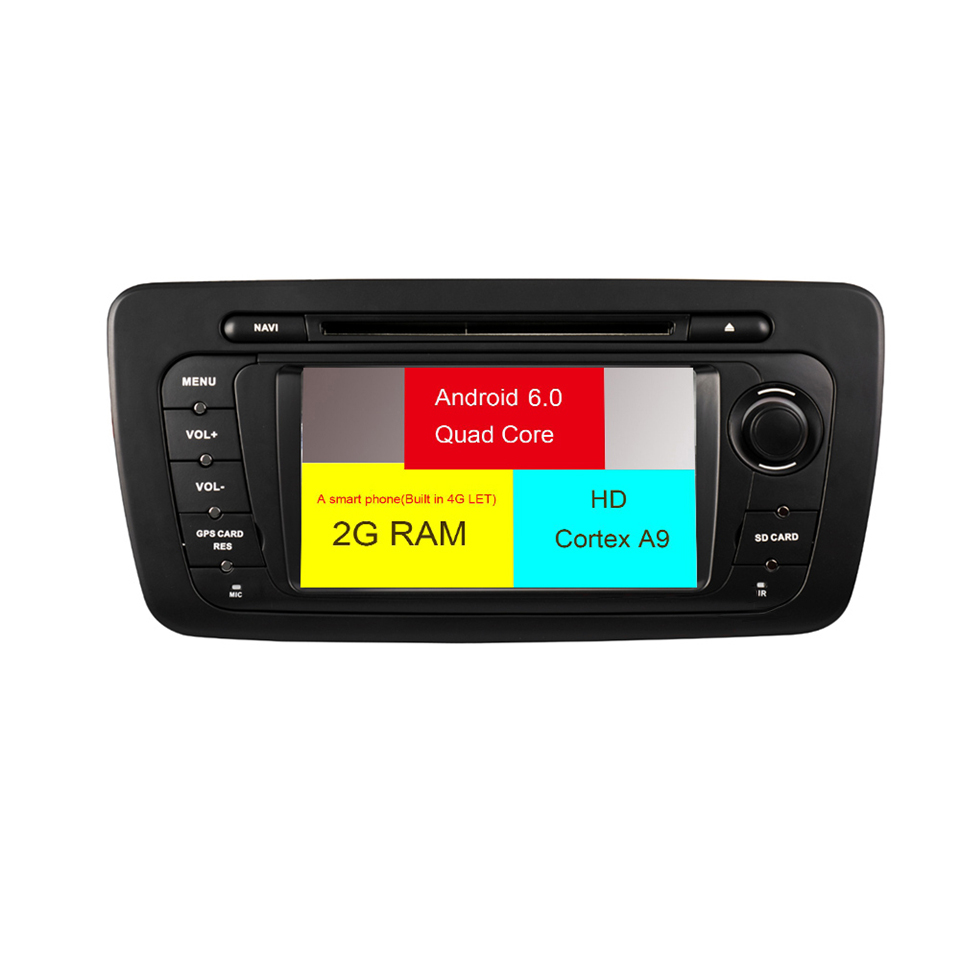 HTNAVI Car Multimedia Player For SEAT Ibiza 2009-2013