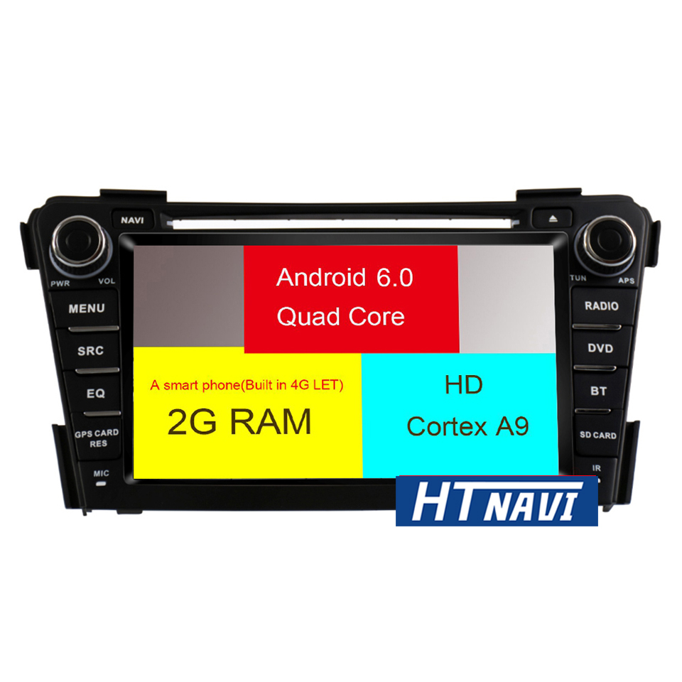 HTNAVI Reproductor multimedia para coche para Hyundai I40 2011-2017