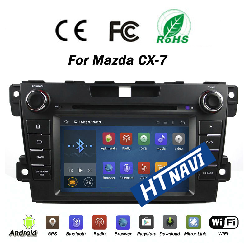 HTNAVI Car Multimedia Player For Mazda CX-7 2007-2014