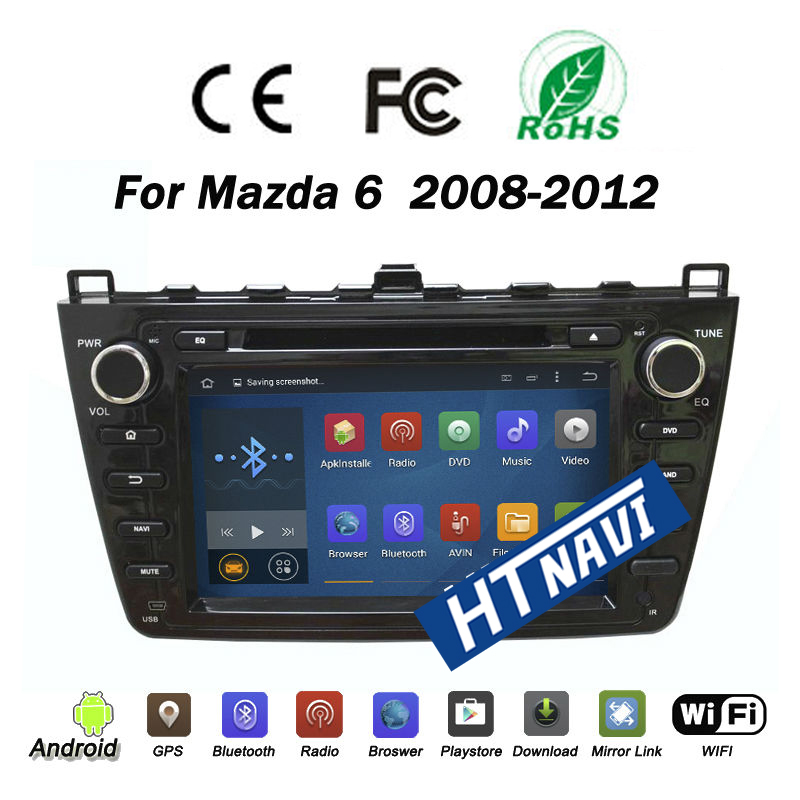 HTNAVI Car Multimedia Player For Mazda 6 2008-2012