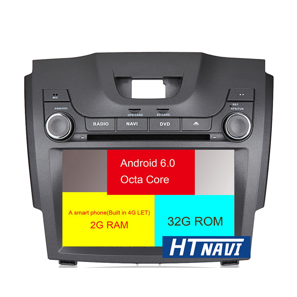HTNAVI Car Multimedia Player For Chevrolet S10 2015-2018