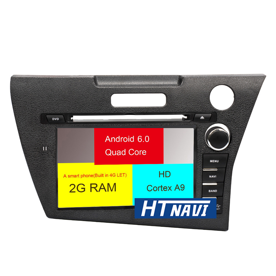 HTNAVI Player multimídia para carro para Honda CR-Z 2010-2017
