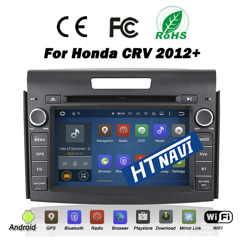 HTNAVI Lecteur multimédia de voiture pourHonda CR-V 2012-2015