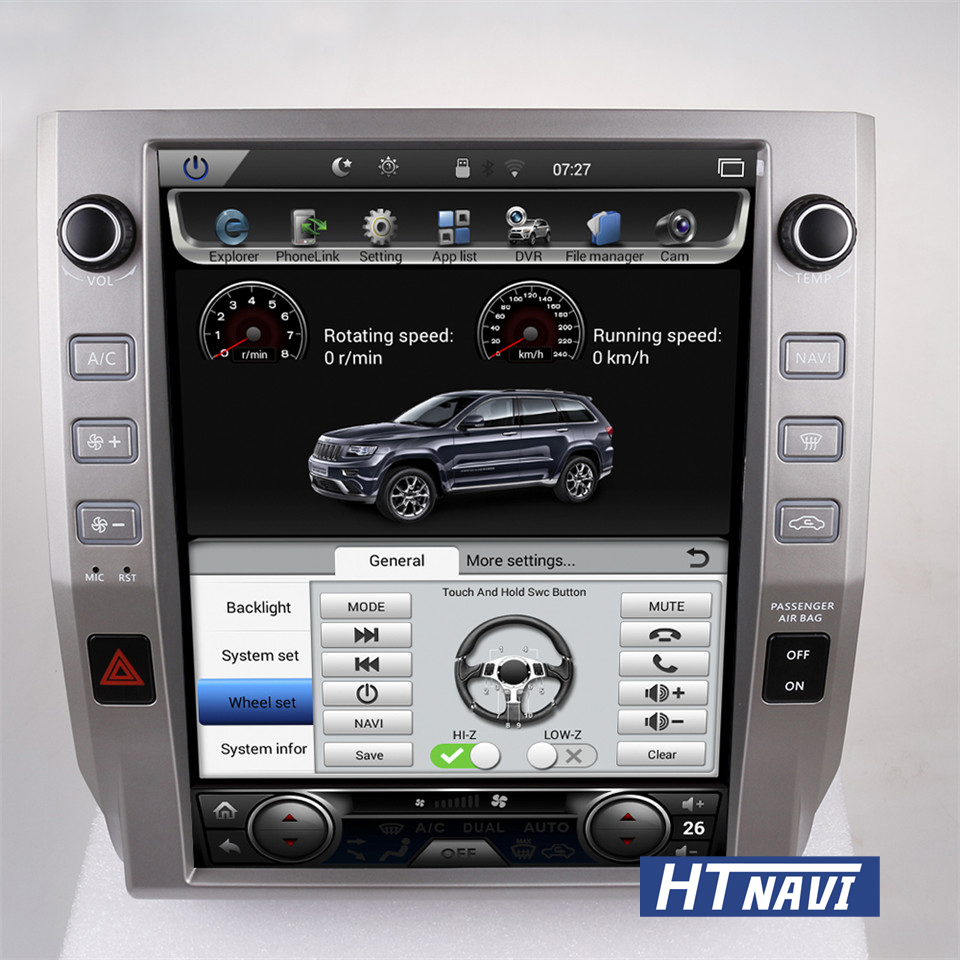 HTNAVI Car Multimedia Player For Toyota Tundra 2014 -2017