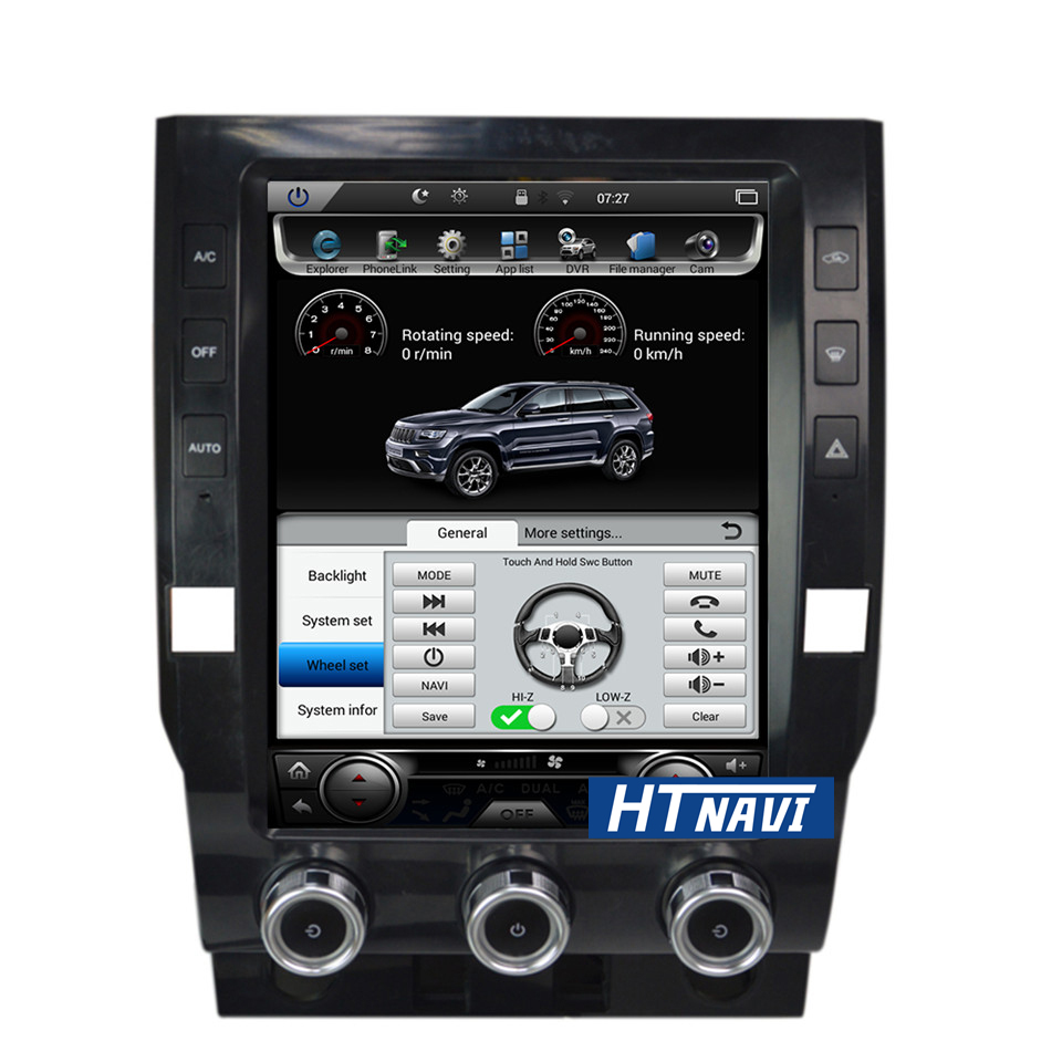 HTNAVI Car Multimedia Player For Toyota Tundra 2014 -2018