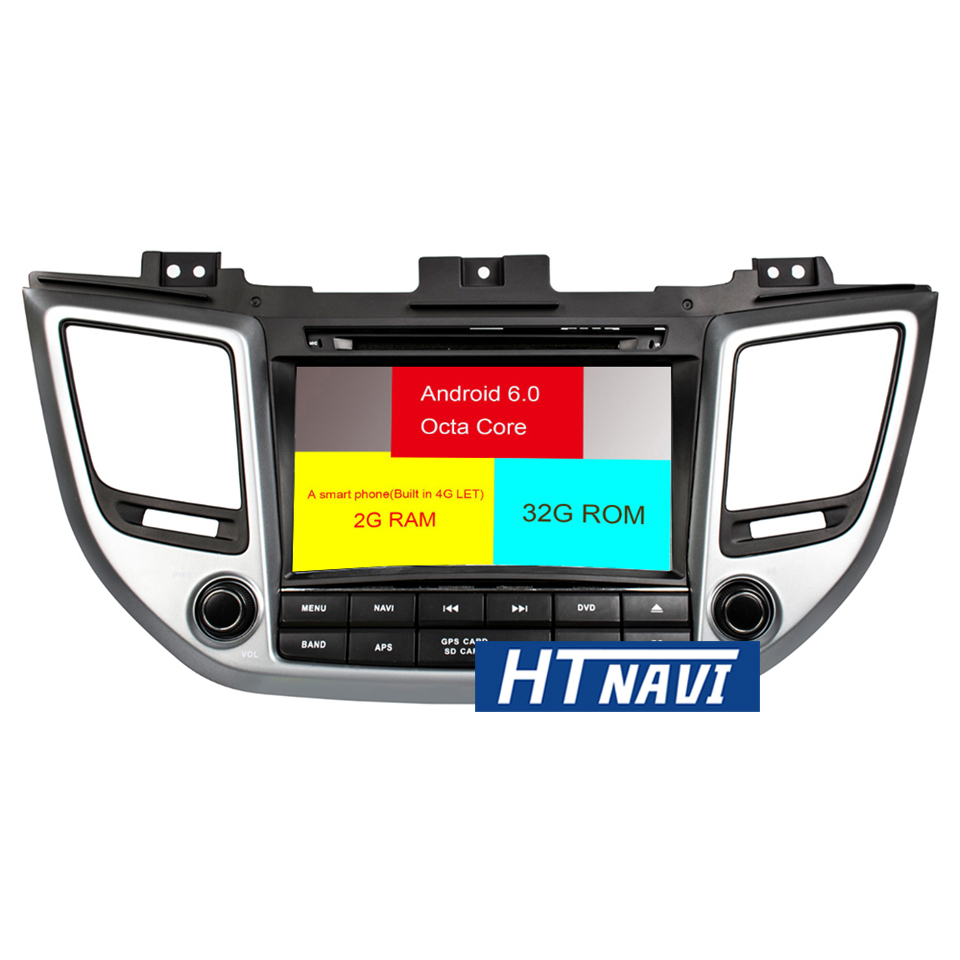 HTNAVI Car Multimedia Player For Hyundai IX35/Tucson 2015-2017