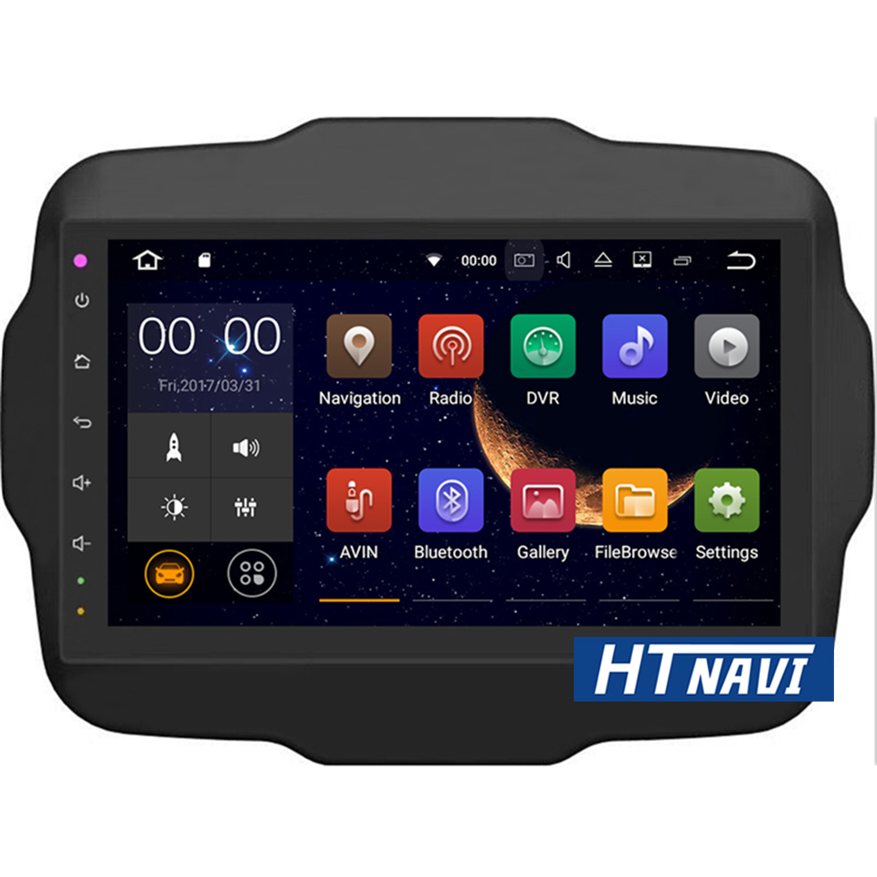 HTNAVI Car Multimedia Player For Jeep Renegade 2016-2018