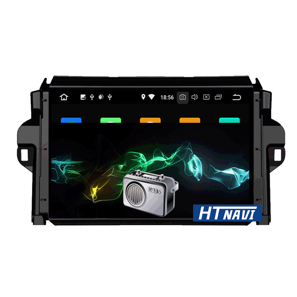 HTNAVI Car Multimedia Player For Toyota Fortuner 2016-2018