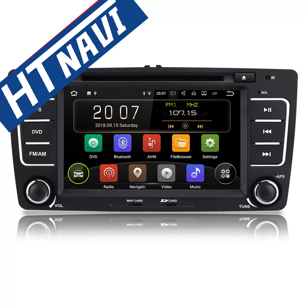 HTNAVI Car Multimedia Player For SKODA Octavia 2009-2013