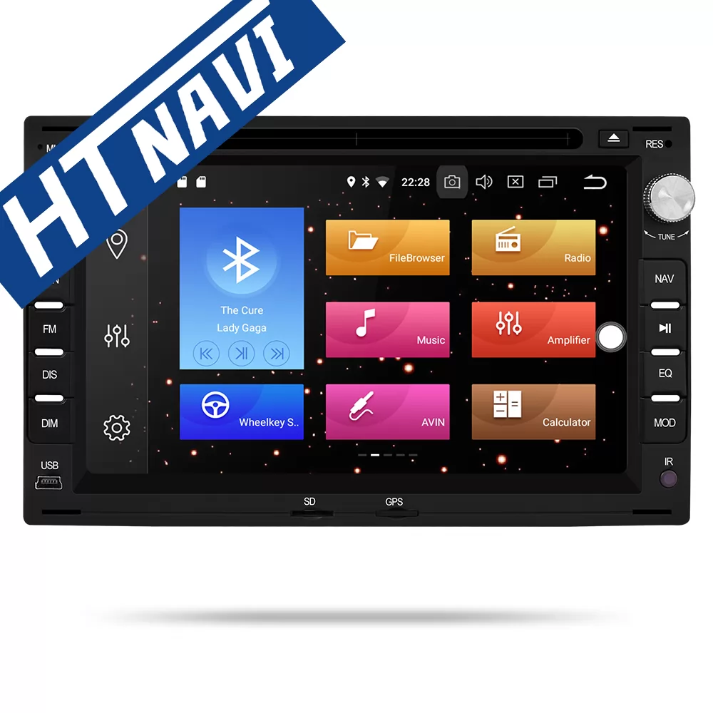 HTNAVI Auto-Multimedia-Player für Volkswagen Passat/Golf/Skoda